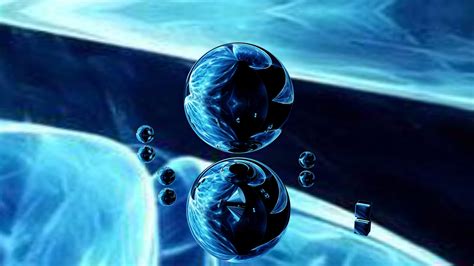 3d Ball Blue Cgi Digital Art Reflection Hd Abstract Wallpapers Hd
