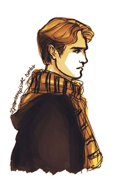Cedric Doodle By Harry Potter Fan