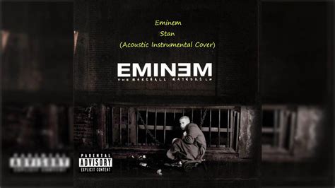 Eminem Stan Acoustic Instrumental Cover Youtube