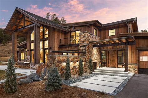 Handlebar Ranch Ranch House Designs Mountain Home Exterior House