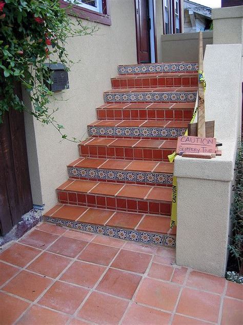 Tiled Front Steps Tile Steps Front Door Steps Front Steps