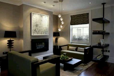 Mens Living Room Idea Masculine Home Interior Furniture Room