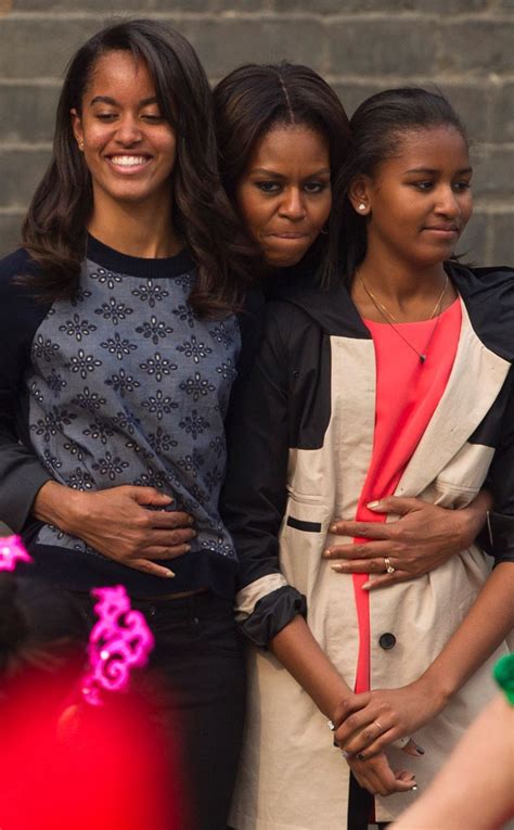 Michelle Obama Doesnt Think Her Daughters Sasha And Malia Are