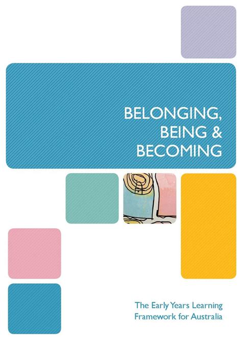 Belonging Being And Becoming Learning Framework Early Childhood