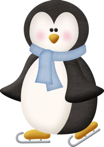 Skater penguin | Penguin art, Winter scrapbooking, Penguin illustration