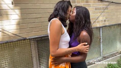 Ersties Exhibitionist Lesbians Have Sexy Fun In Public
