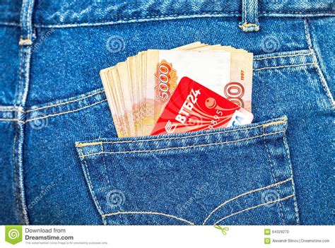 Maybe you would like to learn more about one of these? Russian Rouble Banknotes And Credit Card Visa Sticking Out Editorial Image - Image of editorial ...