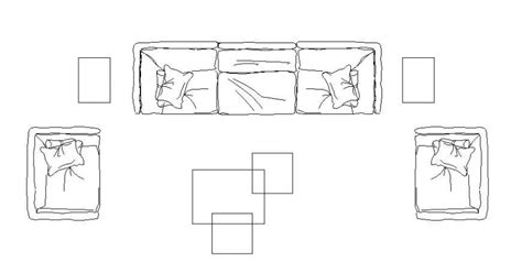 Detail Elevation Of Sofa Set 2d View Cad Furniture Blocks Autocad File