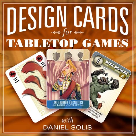 Game Design Design Your Own Print Ready Cards For Table Top Games