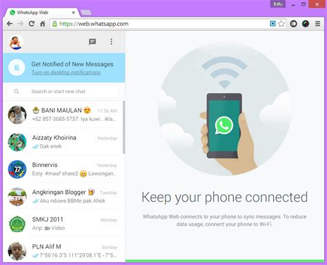 Cara Menggunakan Whatsapp Di Laptop Komputer