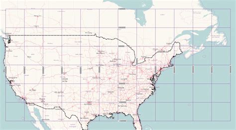 Map Of Usa Latitude And Longitude World Map