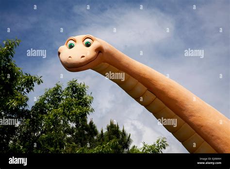 Smiling Dinosaur Stock Photo Alamy