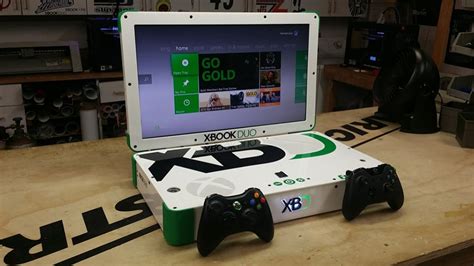 Xbox 360 And Xbox One In One Laptop Mod Xbook Duo