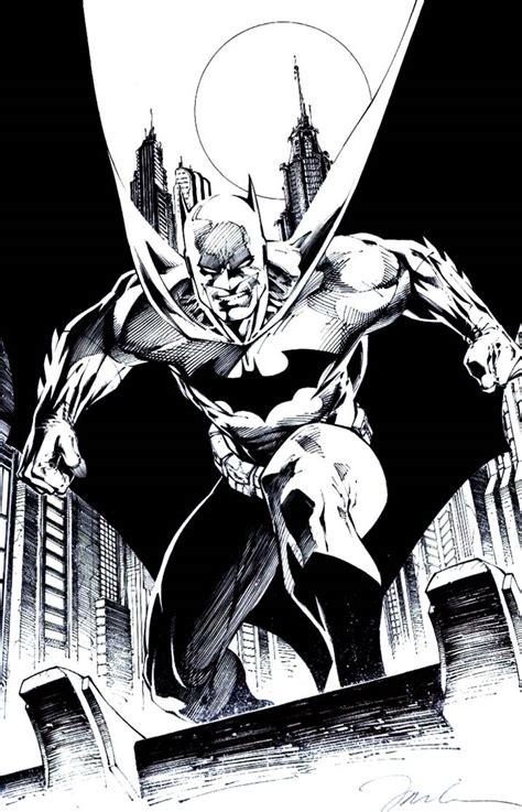 Batman Scott Williams Ink By Swave18 On Deviantart