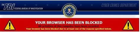 A new fbi warning provides advice on protecting home wifi networks from attack. Remove FBI Warning Scam Virus Pop Up On Iphone and PC ...