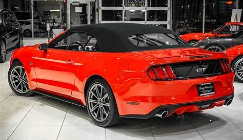 2015 Ford Mustang GT Premium Convertible 6-Speed Borla Exhaust
