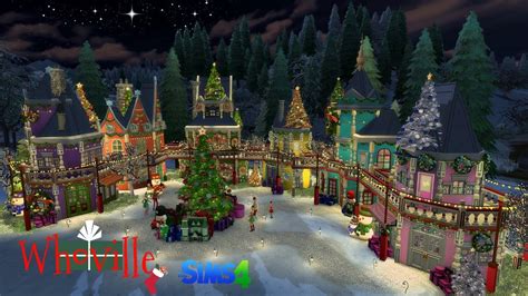 The Grinch Whoville The Sims 4 Speed Build Christmas Props Sims