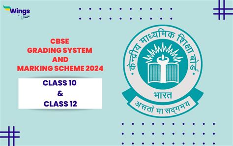 Cbse Grading System And Marking Scheme 2024 10th And 12th Leverage Edu
