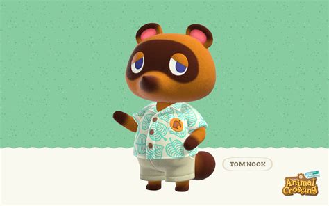 Animal Crossing New Horizons Tom Nook Version 2 Wallpaper Cat With