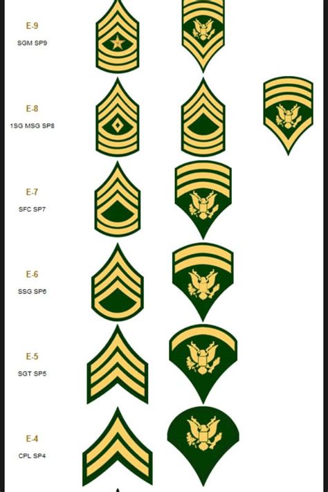 T Shirts E 4 Corporal Veteran Us Army Rank T Shirt Tee Shirt Cpl Or 4