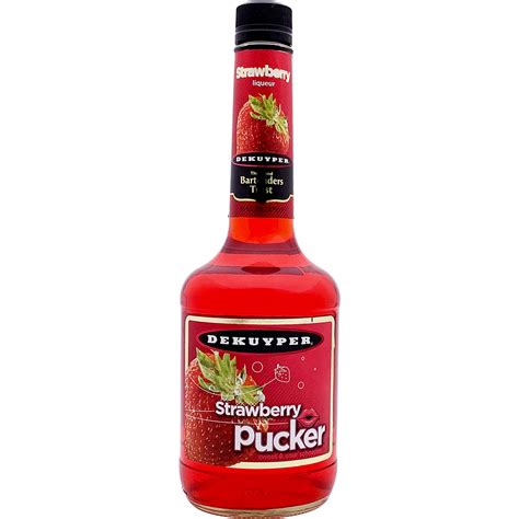Dekuyper Strawberry Pucker Schnapps Liqueur Gotoliquorstore