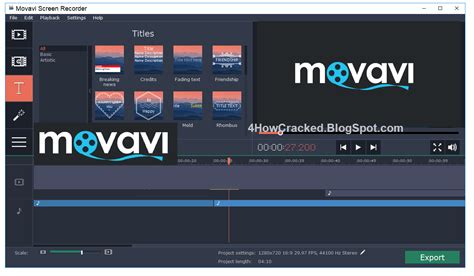 Movavi Screen Recorder 1100 With Cracked Latest Version