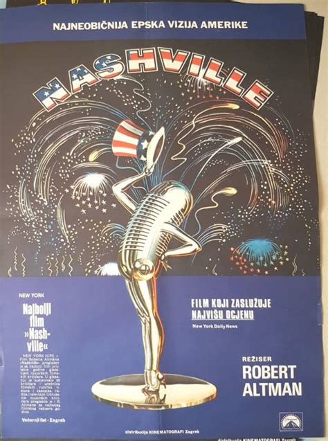 Nashville 1975 Filmski Plakat