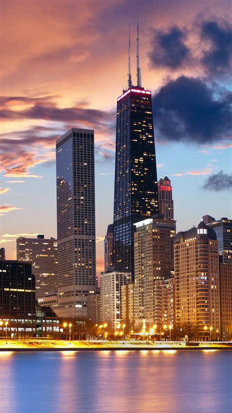 Chicago Fondo De Pantalla Para Iphoneciudadpaisaje Urbanorascacielos