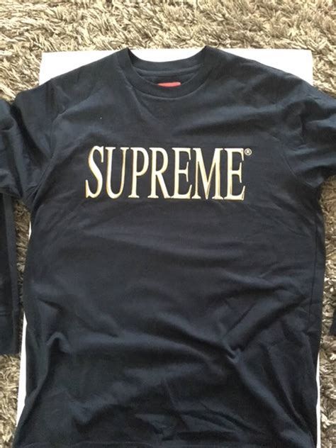 Supreme Supreme Gold Logo Grailed