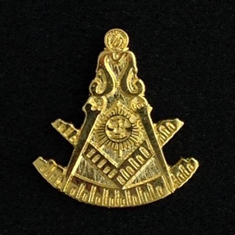 Masonic Past Master Lapel Pin