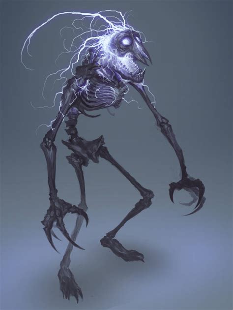 Lightning Skeleton By Morkardfc On Deviantart