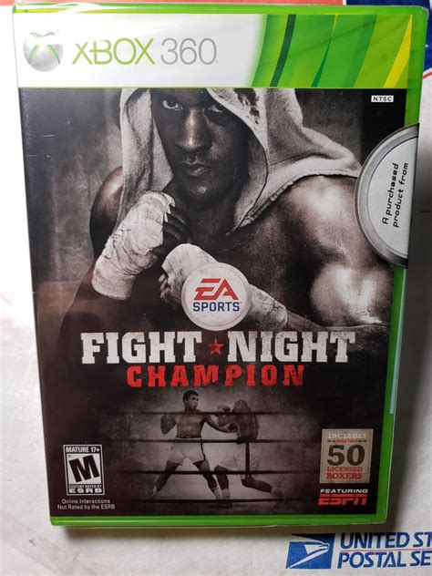Fight Night Champion Xbox 360 Ea Sports New And Sealed Features Espn