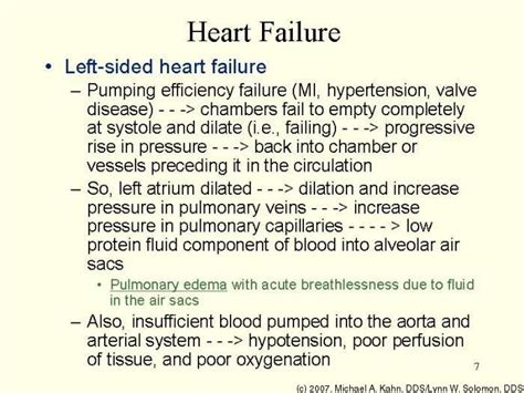 Describe The Pathophysiology Of Left Sided Heart Failure