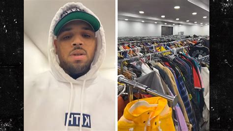 Chris Brown Flaunts Massive Clothing Collection Amid 4m Tax Bill