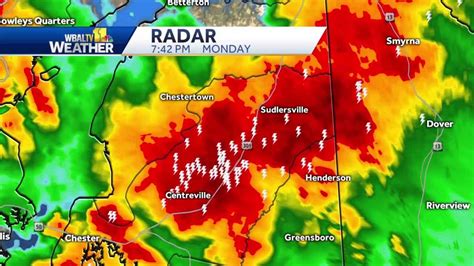 Check Radar Severe Storms Possible In Maryland