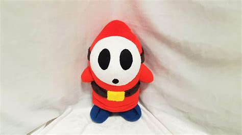 Shy Guy Inspired Custom Plush Made To Order Commissioned Etsy