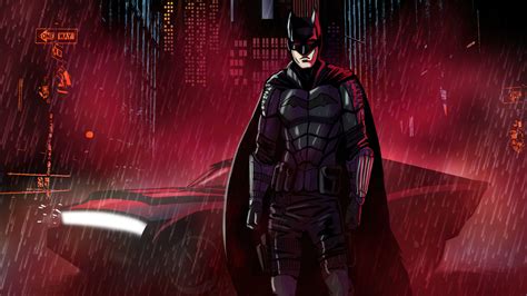 The Batman Night Cyberpunk Neon 4k Hd Superheroes 4k Wallpapers