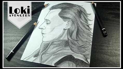 √ Loki Avengers Drawing How To Draw Loki Marvel Comics Villain