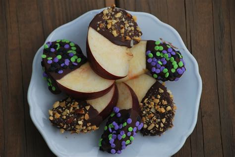 My Story In Recipes Chocolate Dipped Apple Slices