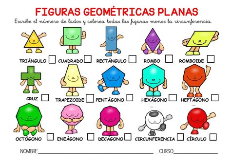 Figuras Geométricas Para Niños De Primaria Formas Geometricas Para Ninos