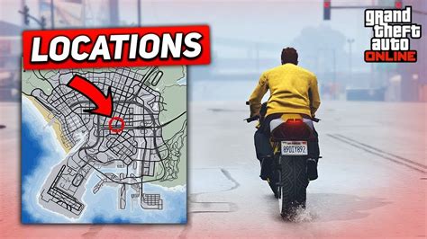 Gta 5 Top 10 Motorbike Stunt Spots For Beginners Locations Gta