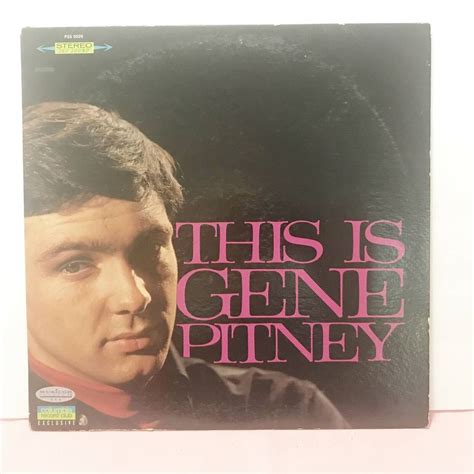 Yahoo オークション Gene Pitney Vinyl LP This Is Gene Pitney 1966