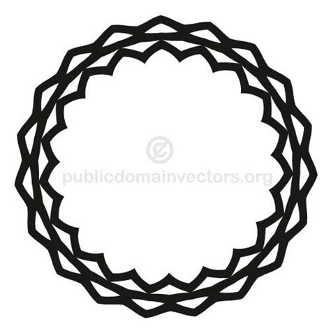 Black Circle Vector Clip Art Public Domain Vectors