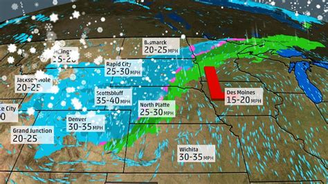 Winter Storm Blizzard Warnings Issued As Snow Wind Target The Rockies