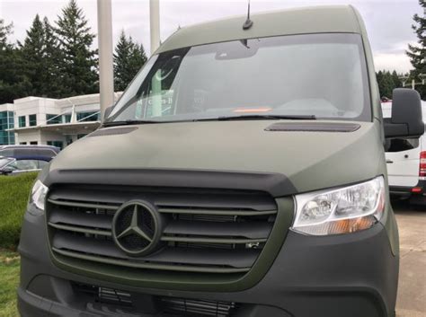 Haubenspoiler für Sprinter 907 Schutz Sicherheit Zubehör Mercedes Sprinter 907 2018