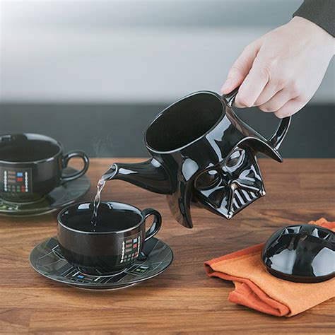 Aparelho De Chá Star Wars Darth Vader Com Bule E Xícaras Blog De