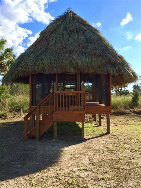 Chickee Huts Are Located Throughout The Area Which Are Traditional