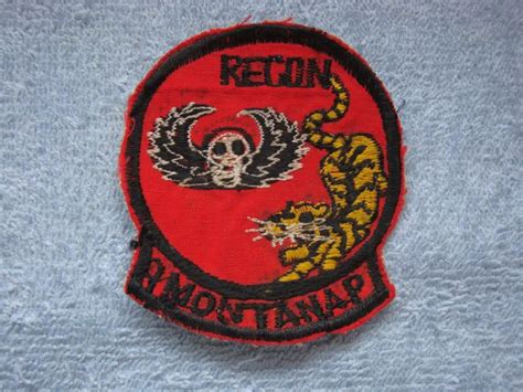 Vietnam War Recon Team Patches