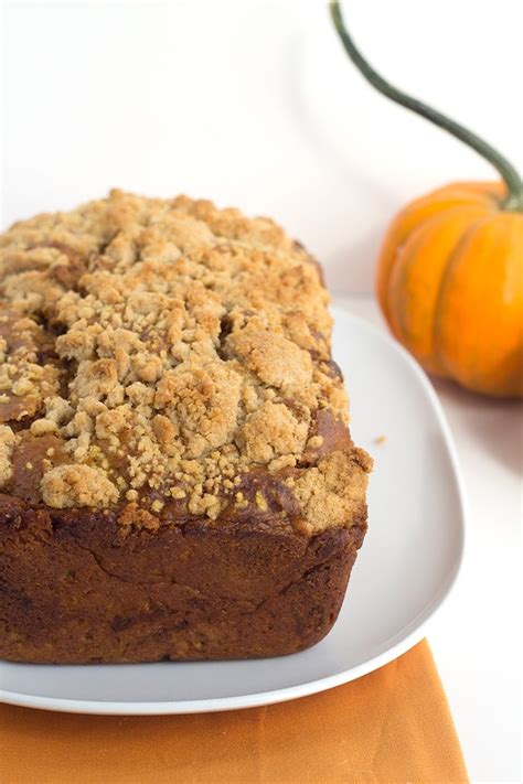 Pumpkin Bread With Streusel Topping