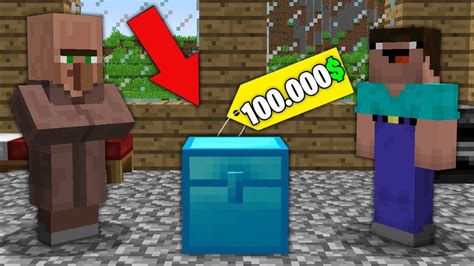 Minecraft Noob Vs Pro Noob Bought Super Diamond Chest For 100000